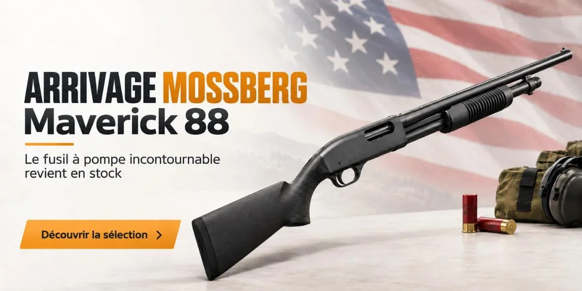 Arrivage Fusil à pompe MOSSBERG MAVERICK 88